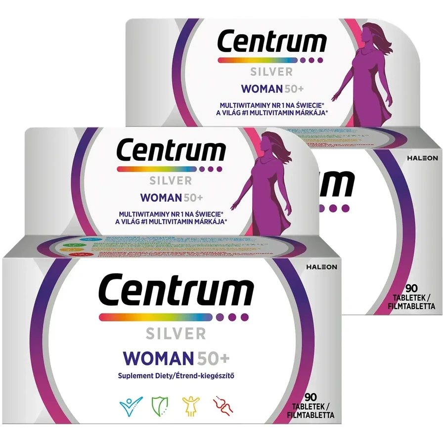 Набор «Centrum Woman 50+», 2 x 90 таблеток: цены и характеристики
