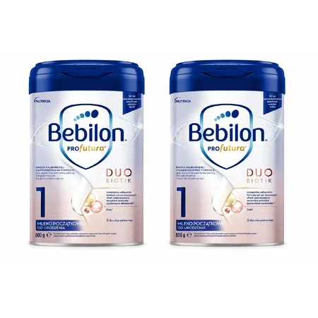 Bebilon Profutura DuoBiotik 1 — суміш для немовлят, від народження, 2 × 800 г, Nutricia: ціни та характеристики