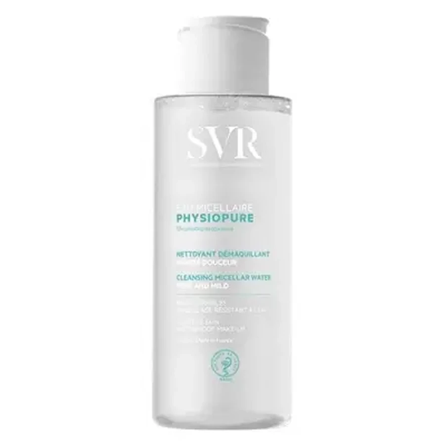 SVR Physiopure Міцелярна вода для очищення та зняття макіяжу: Ніжна чистота, 100 мл: ціни та характеристики
