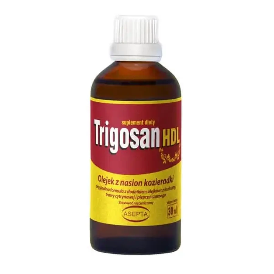 Asepta Trigosan HDL, краплі, 30 мл: ціни та характеристики