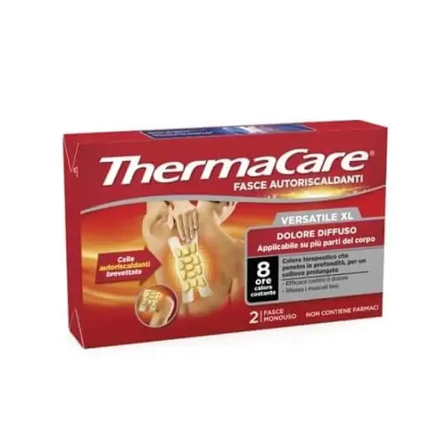THERMACARE 2x2: универсальные термопластыри XL для снятия диффузной боли: цены и характеристики
