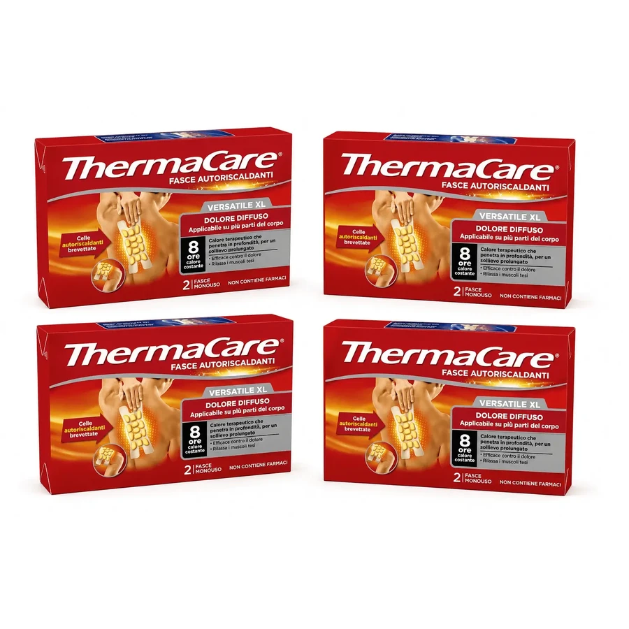 THERMACARE 4x2: універсальні термопластирі розміру XL для великих болючих ділянок: ціни та характеристики