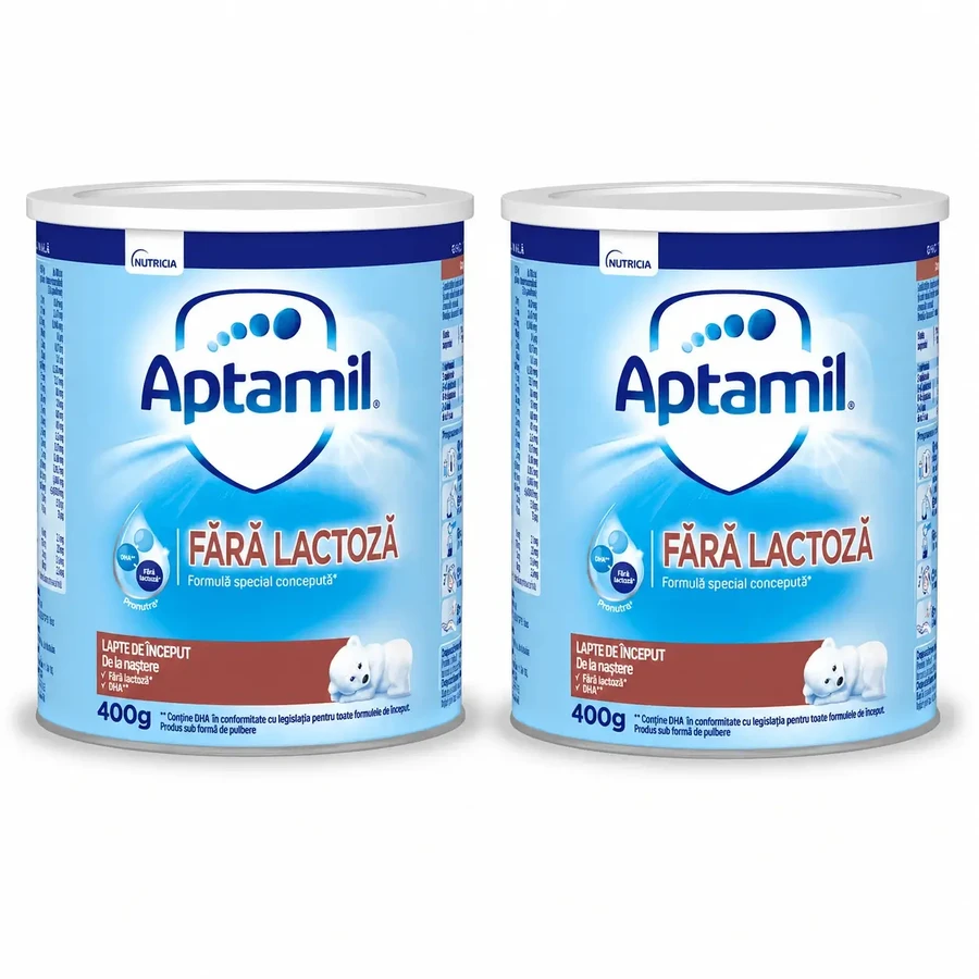 Начальная молочная смесь без лактозы, 2x400 г, Aptamil: цены и характеристики