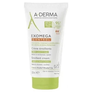 A-DERMA Exomega Control Зм'якшувальний крем проти свербіння 50 мл