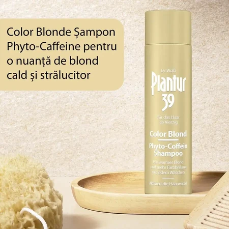 Окрашивающий шампунь Color Blonde Phyto-Caffeine Plantur 39, 2x250 мл, Dr. Kurt Wolff: цены и характеристики