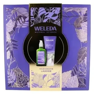 Розслаблююча олія з лавандою Weleda 100 мл + Розслаблюючий крем для душу 200 мл