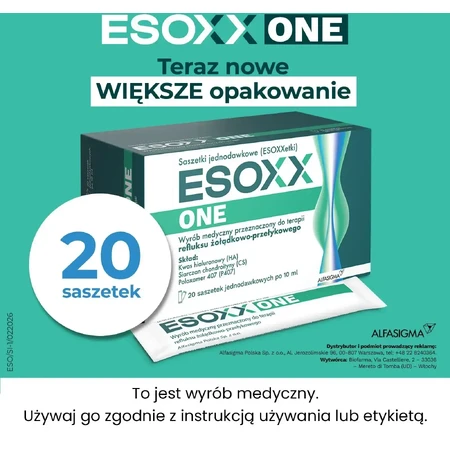 Esoxx One, 5 × 20 саше, по 10 мл кожне: ціни та характеристики