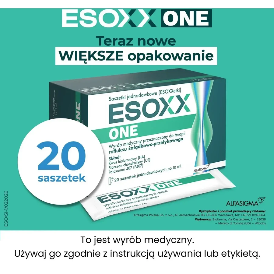 Esoxx One, 5 × 20 саше, по 10 мл кожне: ціни та характеристики