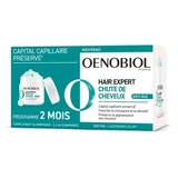 Oenobiol Hair Expert — антивіковий засіб проти випадіння волосся, упаковка по 2 × 60 таблеток