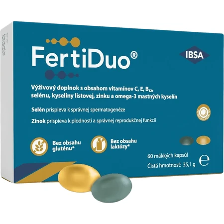 FertiDuo, 2×60 капсул, СРК: ціни та характеристики