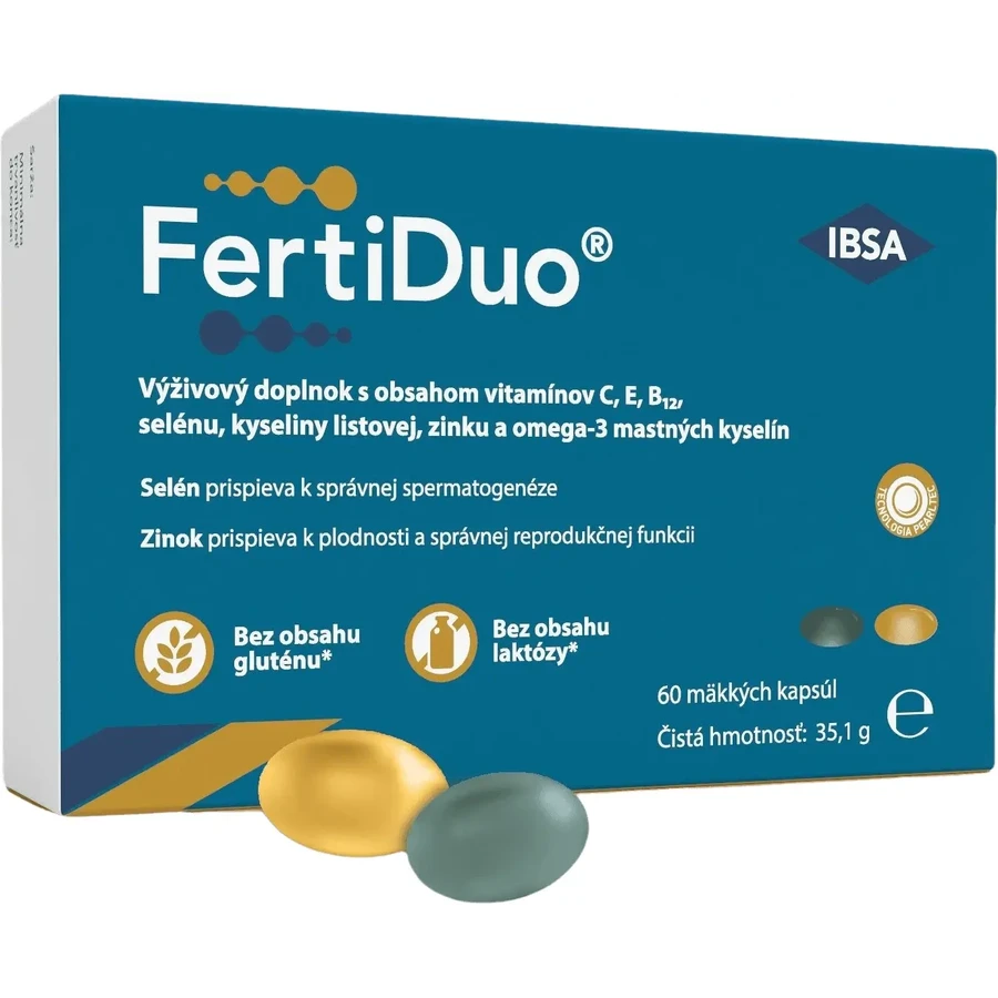 FertiDuo, 2×60 капсул, СРК: ціни та характеристики