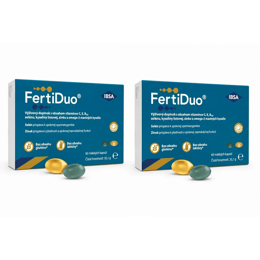 FertiDuo, 2×60 капсул, СРК: ціни та характеристики