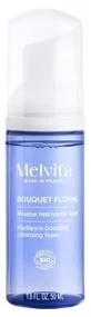 Melvita Bouquet Floral — органічна очищувальна піна, що надає шкірі сяйва, 50 мл