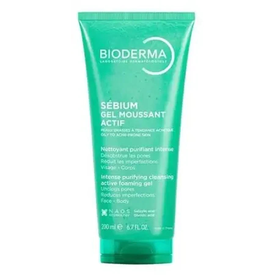 Bioderma Sébium Active — пінистий гель, 200 мл: ціни та характеристики