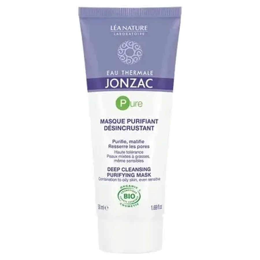 Eau Thermale Jonzac Eau de Jonzac Органічна маска для глибокого очищення та детоксикації шкіри 50 мл: ціни та характеристики
