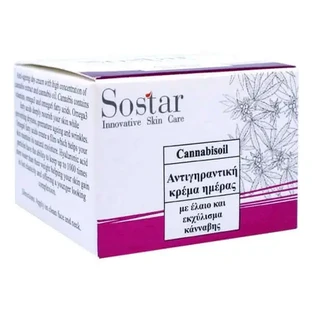 Sostar | Canabisoil Антивозрастной дневной крем | 50 мл