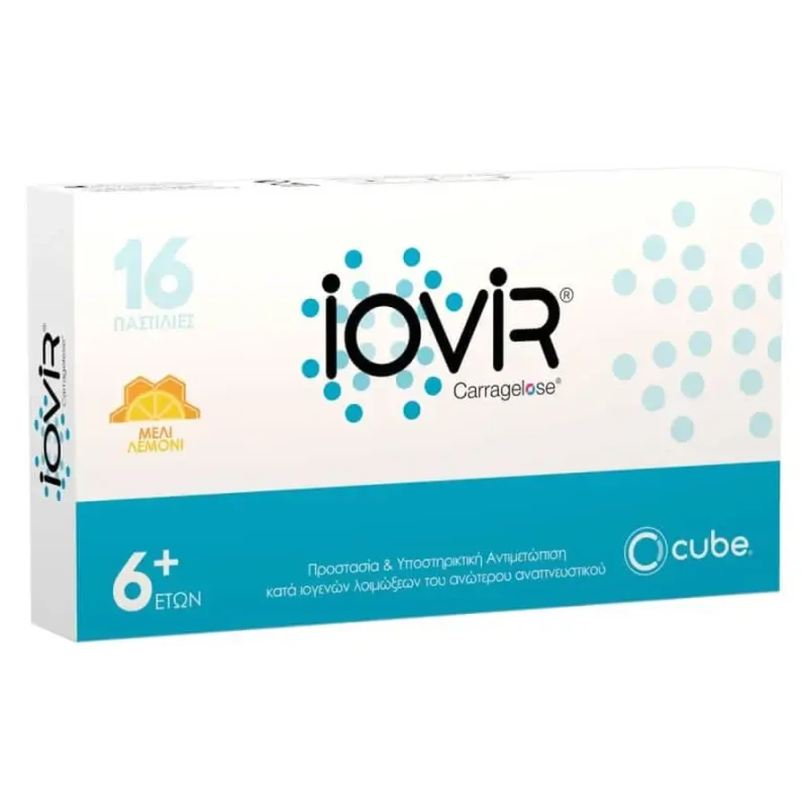 Iovir | Пастилки Lonzenges зі смаком меду та пастилки Lonzenges з медом і лимоном | 16 шт.: ціни та характеристики