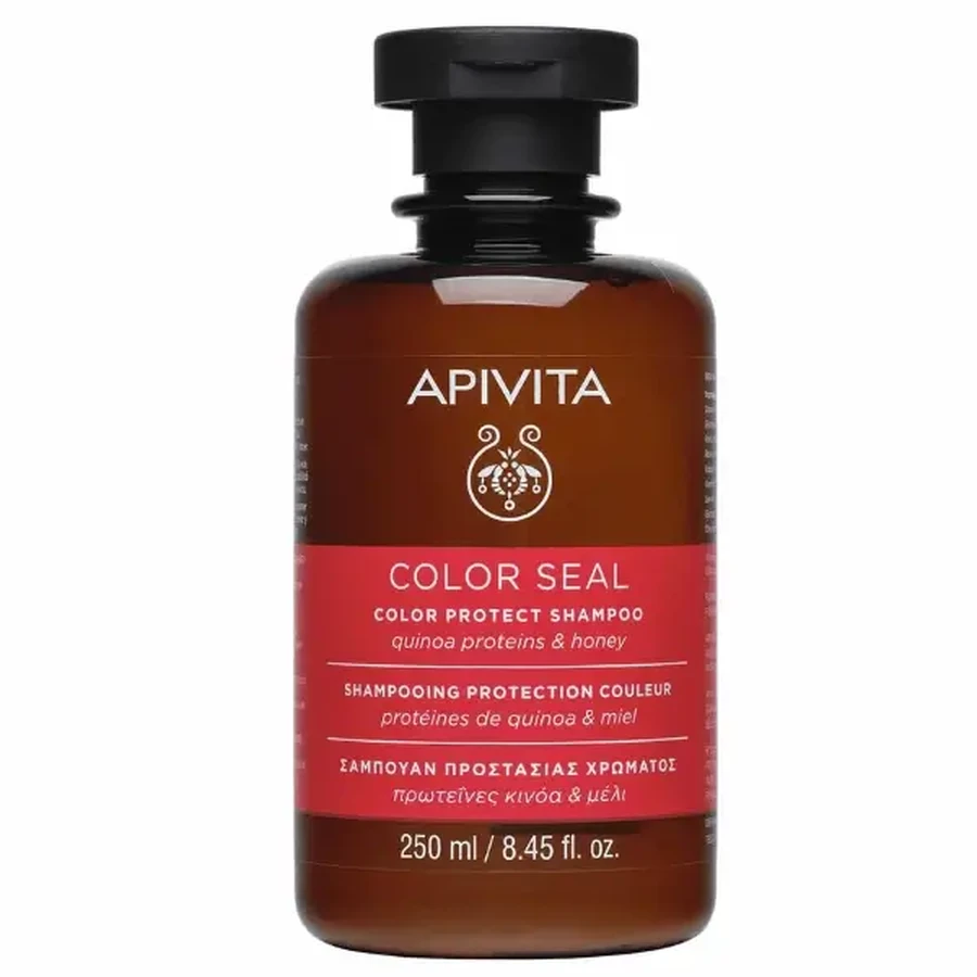 Apivita | Шампунь Color Seal для збереження кольору фарбованого волосся | 250 мл: ціни та характеристики