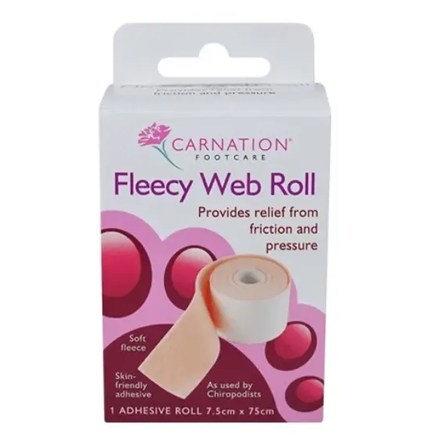 Carnation | Fleecy Web Roll Захисна наклейка у вигляді рулону з пінопласту, розміром 7,5 см × 75 см | 1 шт.: ціни та характеристики