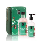 Lavish Care | Рождественская акция: гель для душа «Mistletoe Kiss», 500 мл, молочко для тела с блестками, 300 мл и обязательный подарок | 1 набор