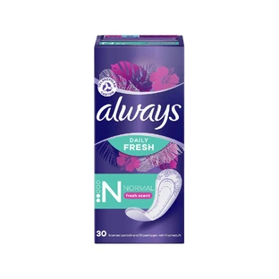 Always | Dailies Fresh & Protect Normal, свежий аромат | 30 шт.