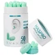HASPRO Стопери TUBE50 MINT, 50 пар