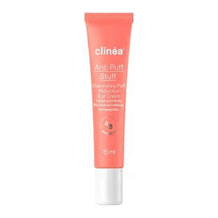 Clinéa | Anti Puff Stuff Eye Cream | Крем для глаз, придающий сияние и блеск | Anti Puff Stuff Eye Cream для уменьшения мешков под глазами | 15 мл