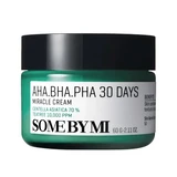 Some By Mi | AHA.BHA.PHA 30 Days Miracle Light Увлажняющий и питательный крем для лица против несовершенств с центеллой азиатской, 60 г