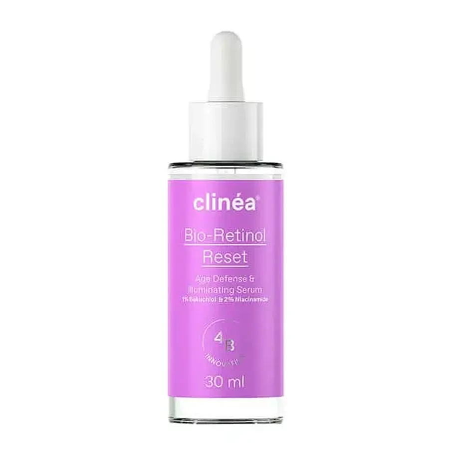 Clinea | Bio-Retinol Reset Serum | Антивозрастная сыворотка для лица с ретинолом для сияния кожи | 30 мл: цены и характеристики