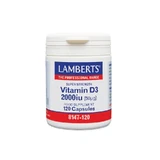 Lamberts | Витамин D3 2000 МЕ (50 мг) | 120 капсул