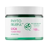 Дякую, фермер | Phyto Relieful Cica Toner Pad | Тонізуючі серветки | 100 шт.