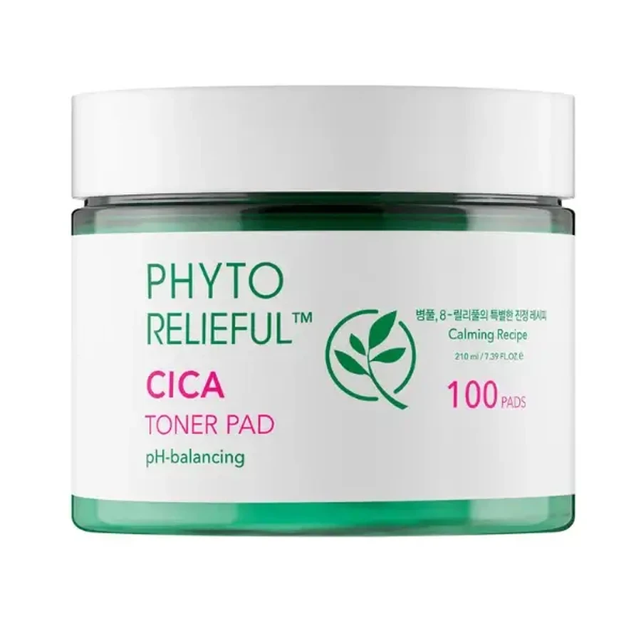 Спасибо, фермер | Phyto Relieful Cica Toner Pad | Тонизирующие салфетки | 100 шт.: цены и характеристики