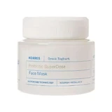 Korres | Маска для лица с греческим йогуртом Super Dose, обогащенная пробиотиками для увлажнения и питания | 100 мл