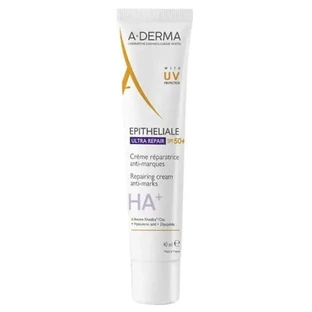 A-Derma | Epiteliale HA+ Защитный восстанавливающий крем SPF50+ | 40 мл