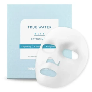 Дякую фермеру | True Water Deep Cotton Mask | Маска для обличчя з глибоким зволоженням | 25 мл