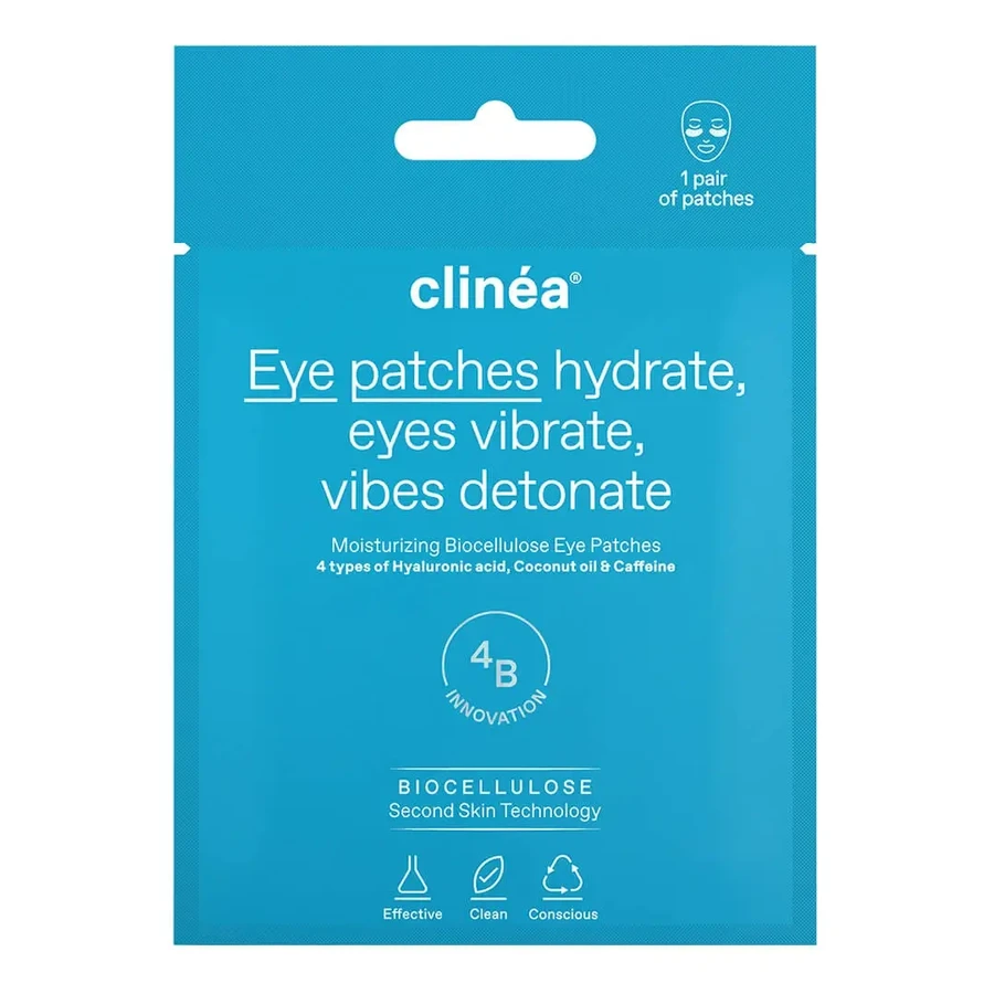 Clinea | Увлажняющие пластыри для глаз из биоцеллюлозы | 1 пара: цены и характеристики