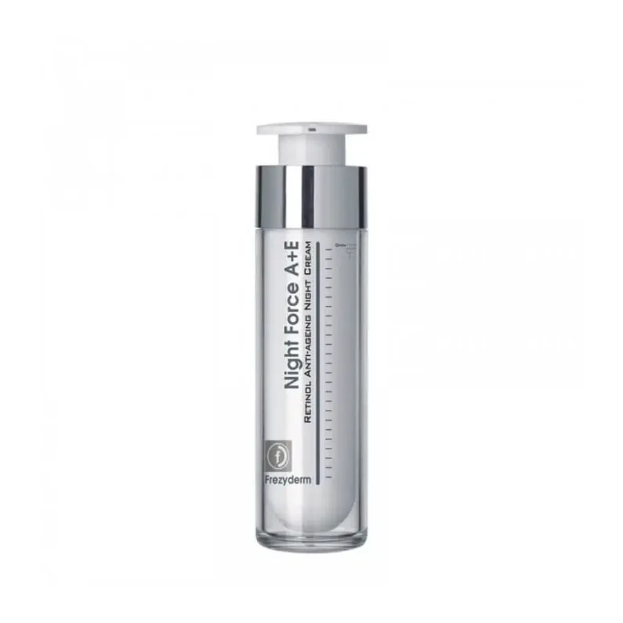 Frezyderm | Night Force A+E Cream | Антивіковий нічний крем для обличчя та догляду за шкірою обличчя | Frezyderm | Night Force A+E Cream для шиї з ретинолом і вітаміном Е | 50 мл: ціни та характеристики