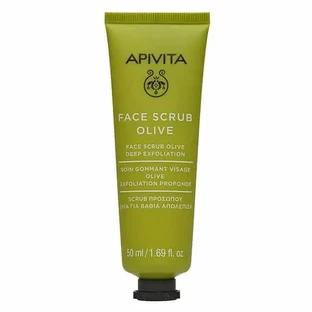 Apivita | Face Scrub Olive | Скраб для обличчя з оливками для глибокого відлущування | 50 мл