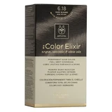 Apivita | My Color Elixir — перманентна фарба для волосся № 6.18 «Блондинка темного відтінку з перламутровим блиском» | 50 мл
