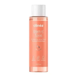 Clinea | Glam &amp; Tonic Тонизирующий лосьон с отшелушивающим эффектом | 200 мл