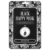 Kocostar | Black Happy Mask — очищающая маска для лица с углём | 1 шт.