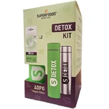 Суперпродукты | Акционный набор S-Detox 2x300 мл и термос в подарок 500 мл | 1 набор