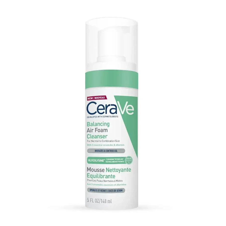 CeraVe | Balancing Air Foam — пенка для умывания лица для нормальной и комбинированной кожи | 148 мл: цены и характеристики