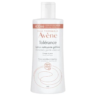 Avene | Tolérance Лосьйон для очищення та зняття макіяжу для гіперчутливої та реактивної шкіри | 400 мл