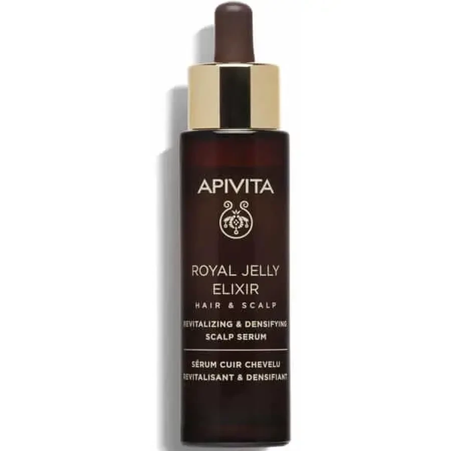 Apivita | Royal Jelly Elixir: сироватка для омолодження волосся та підвищення густоти | 50 мл: ціни та характеристики