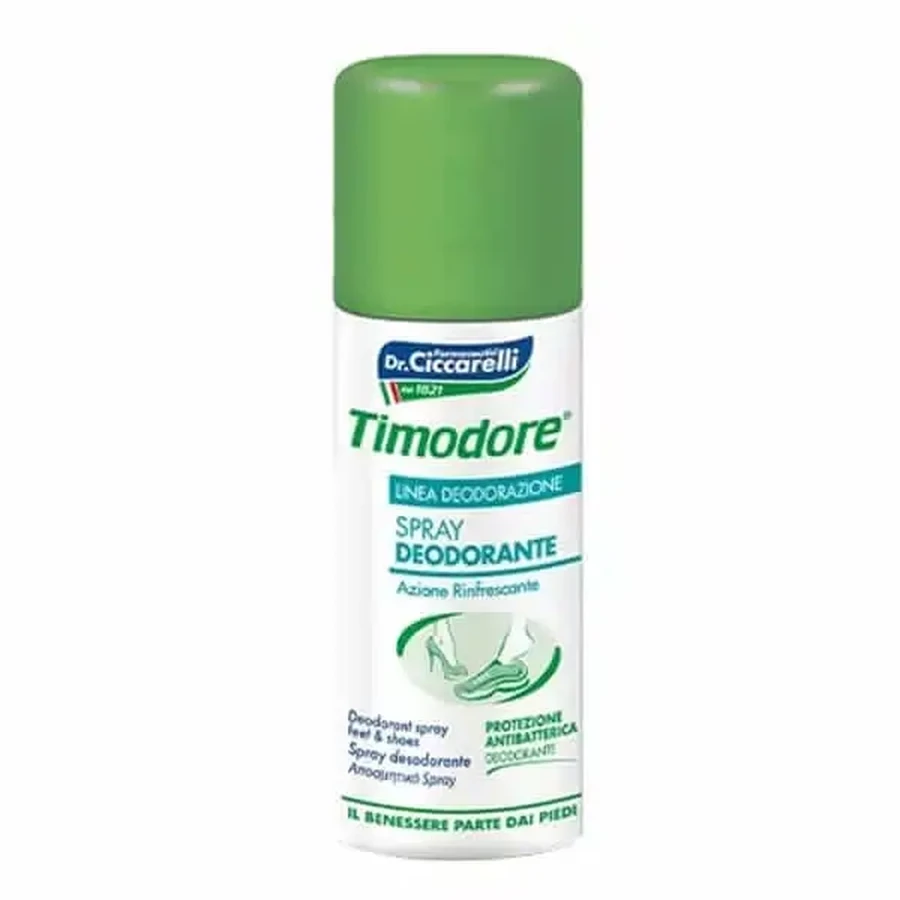 Dr. Ciccarelli | Timodore Дезодорант-спрей для ніг | Timodore Взуття | 150 мл: ціни та характеристики