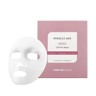 Спасибо фермеру | Miracle Age Repair Cotton Mask | Питательная маска для лица | 25 мл
