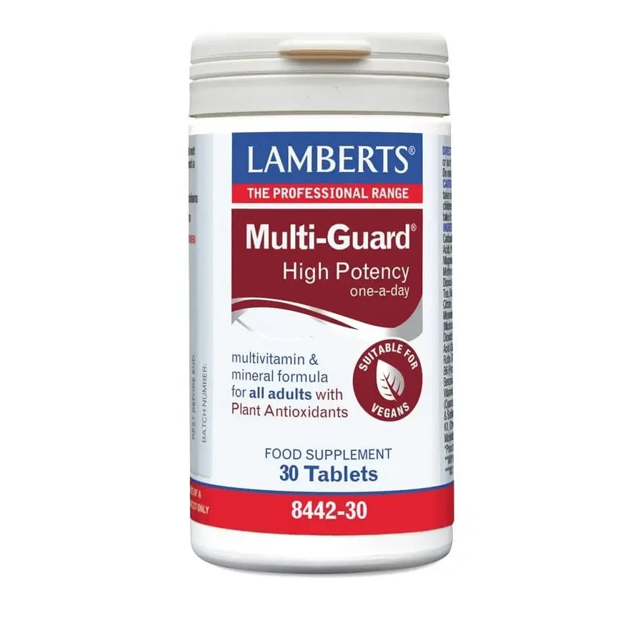 Lamberts | Multi-Guard — високоефективна мультивітамінна добавка | 30 таблеток: ціни та характеристики