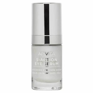 Apivita | 5-Action Eye Serum — сироватка для інтенсивного догляду за шкірою навколо очей | 15 мл