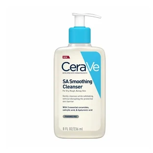 Cerave | SA Smoothing Cleanser — очищающий гель | SA Smoothing Cleanser — отшелушивание сухой кожи | 236 мл